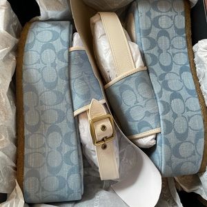 Platform COACH sandals